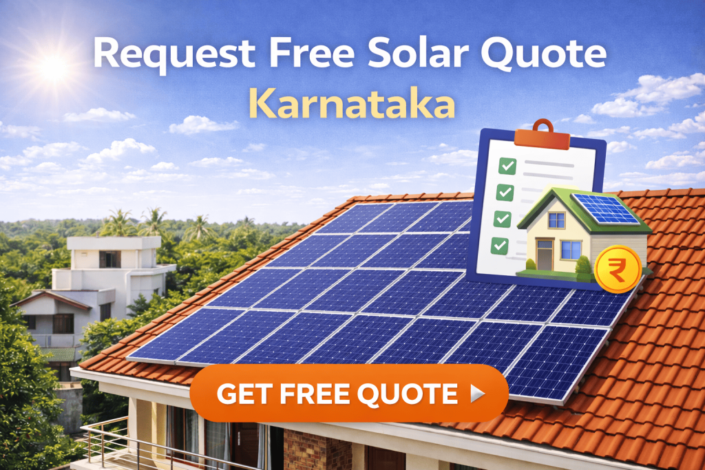 Rooftop Solar Panels for Home in Karnataka