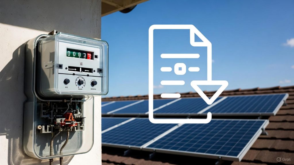 Solar net metering and electricity bill savings in Karnataka