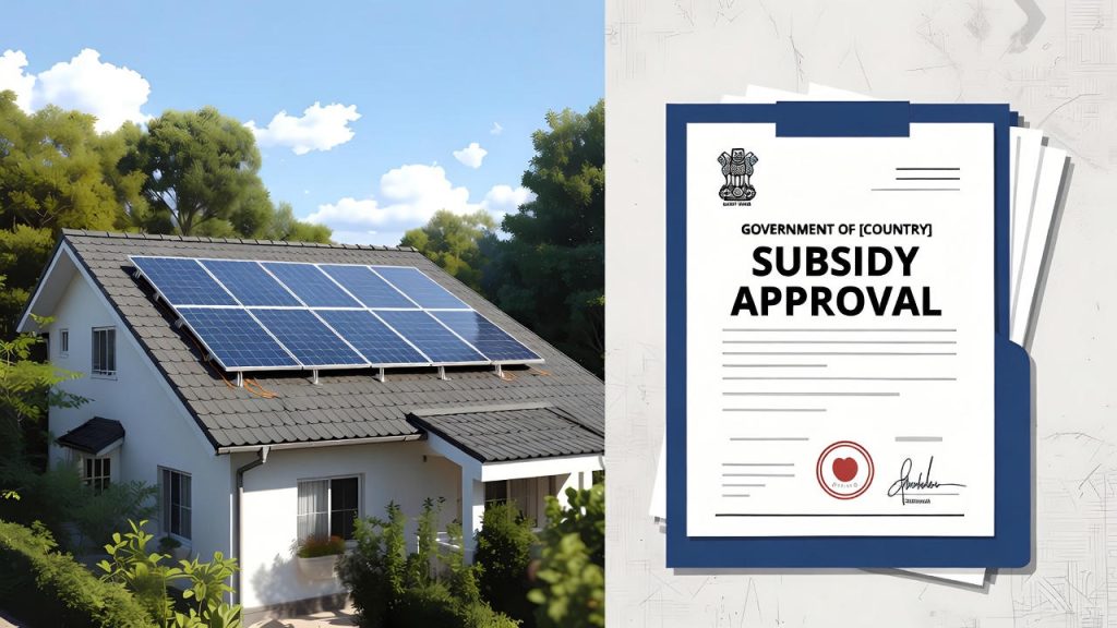 Solar subsidy assistance for homeowners requesting solar quote in Karnataka