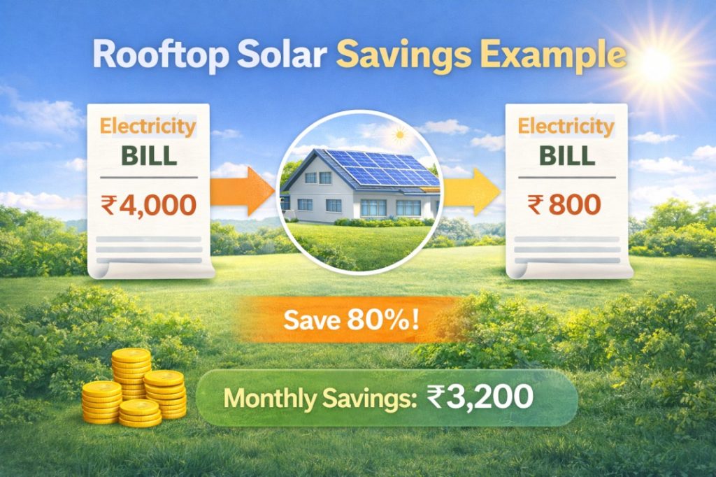 monthly electricity savings after installing solar panels