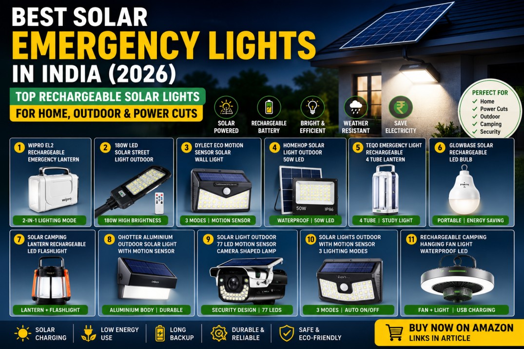 best solar emergency lights India rechargeable solar lanterns outdoor lights